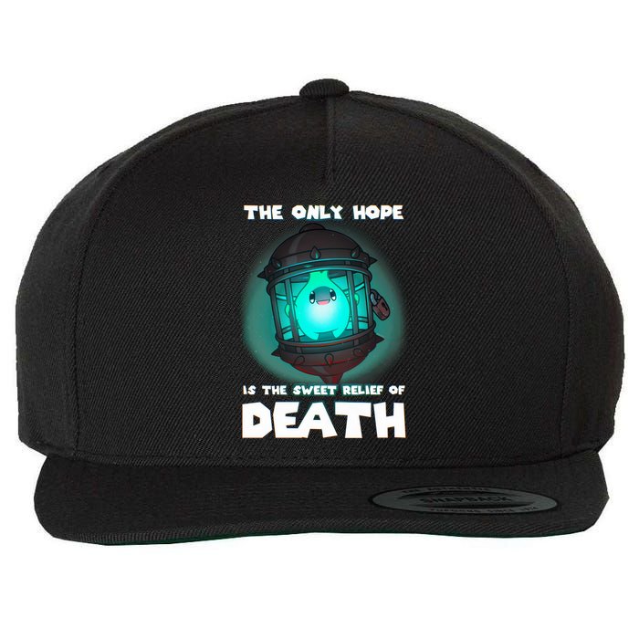 The Only Hope Is The Sweet Relief Of Death Luma Star Wool Snapback Cap