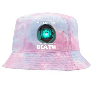 The Only Hope Is The Sweet Relief Of Death Luma Star Tie-Dyed Bucket Hat