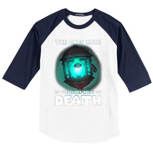 The Only Hope Is The Sweet Relief Of Death Luma Star Baseball Sleeve Shirt