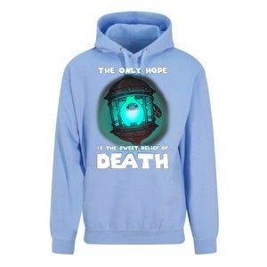 The Only Hope Is The Sweet Relief Of Death Luma Star Unisex Surf Hoodie