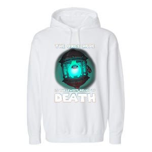 The Only Hope Is The Sweet Relief Of Death Luma Star Garment-Dyed Fleece Hoodie