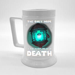 The Only Hope Is The Sweet Relief Of Death Luma Star Beer Stein