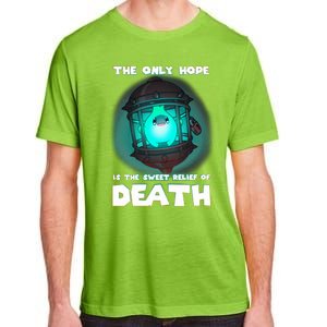 The Only Hope Is Sweet Relief Of Death Luma Star Theres No Sun Adult ChromaSoft Performance T-Shirt