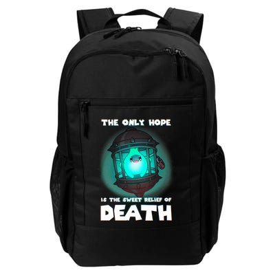 The Only Hope Is Sweet Relief Of Death Luma Star Theres No Sun Backpack