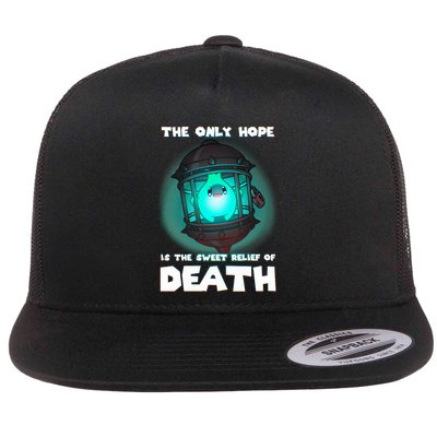 The Only Hope Is Sweet Relief Of Death Luma Star Theres No Sun Flatbill Hat