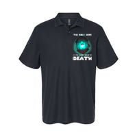 The Only Hope Is Sweet Relief Of Death Luma Star Theres No Sun Softstyle Adult Sport Polo