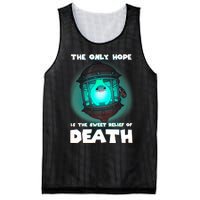 The Only Hope Is Sweet Relief Of Death Luma Star Theres No Sun Mesh Reversible Basketball Jersey Tank