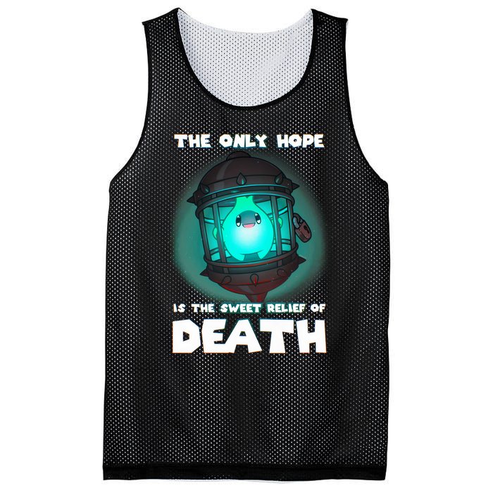 The Only Hope Is Sweet Relief Of Death Luma Star Theres No Sun Mesh Reversible Basketball Jersey Tank