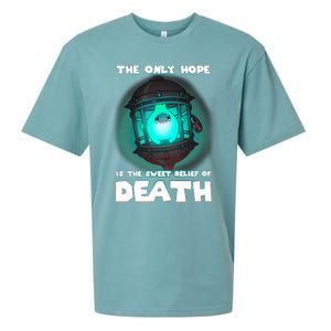 The Only Hope Is Sweet Relief Of Death Luma Star Theres No Sun Sueded Cloud Jersey T-Shirt