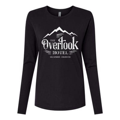 The Overlook Hotel Sidewinder Colorado Womens Cotton Relaxed Long Sleeve T-Shirt