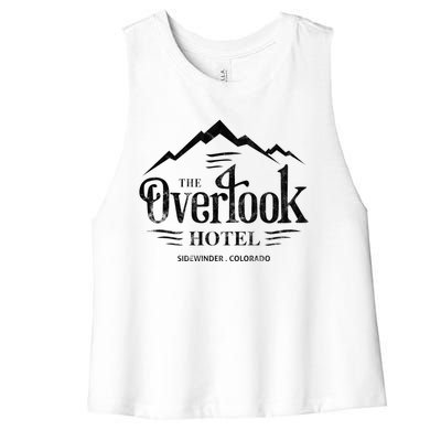 The Overlook Hotel Sidewinder Colorado Women's Racerback Cropped Tank