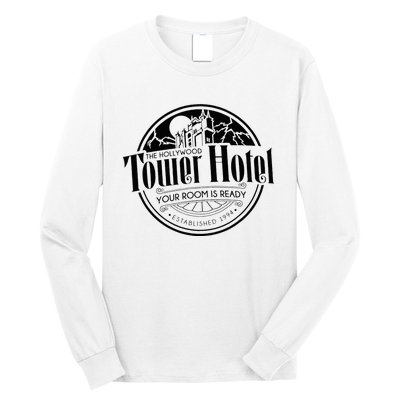 Tower Of Hotel The Hollywood Terrorist Long Sleeve Shirt