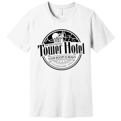 Tower Of Hotel The Hollywood Terrorist Premium T-Shirt