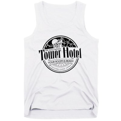 Tower Of Hotel The Hollywood Terrorist Tank Top