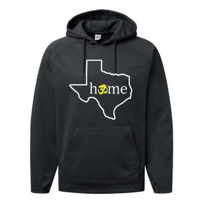 Texas Om Home Performance Fleece Hoodie