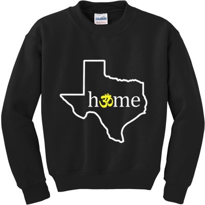 Texas Om Home Kids Sweatshirt