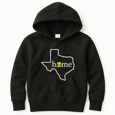 Texas Om Home Kids Hoodie