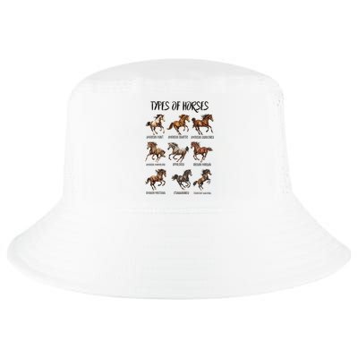 Types Of Horses Horse Breed Horseback Riding Cool Comfort Performance Bucket Hat