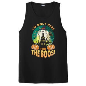 The Only Here For The Boos Cute Boo Ghost Funny Halloween PosiCharge Competitor Tank