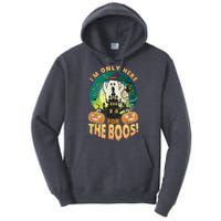 The Only Here For The Boos Cute Boo Ghost Funny Halloween Tall Hoodie