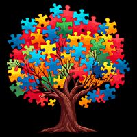 Tree Of Hope Autism Awareness Funny Support Puzzle Great Gift Impact Tech Backpack