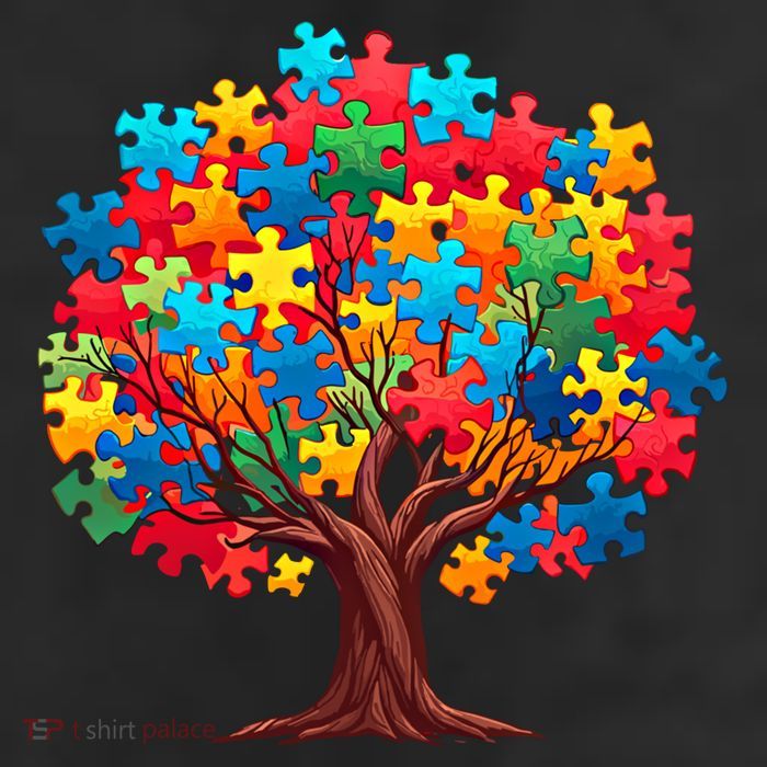 Tree Of Hope Autism Awareness Funny Support Puzzle Great Gift 11oz C Handle Ceramic Mug