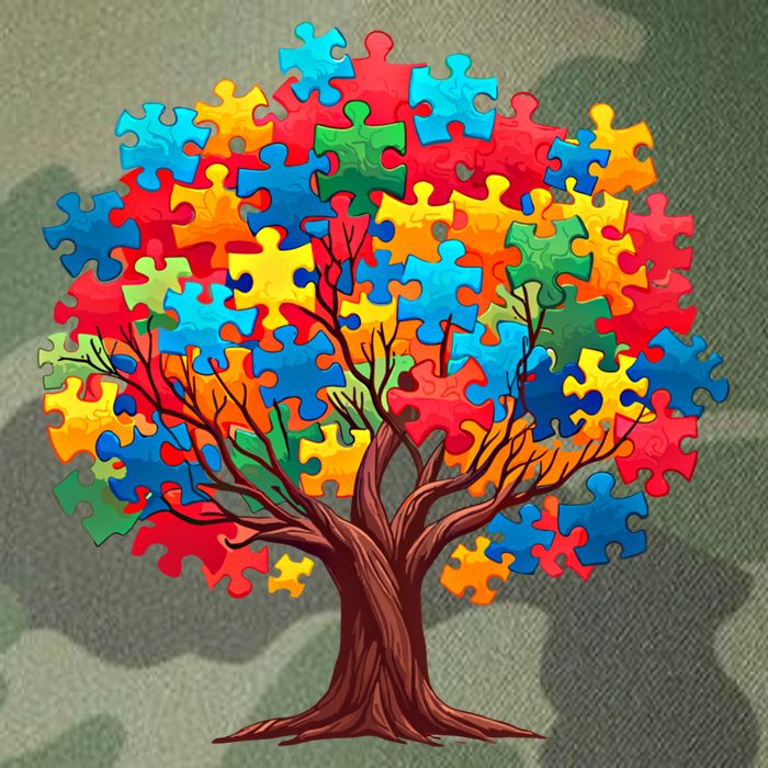 Tree Of Hope Autism Awareness Funny Support Puzzle Great Gift Legacy Tie Dye Trucker Hat