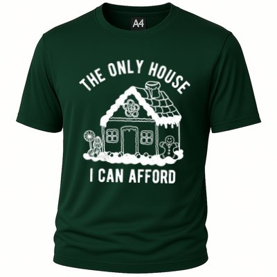 The Only House I Can Afford Funny Gingerbread Christmas Performance Shirt