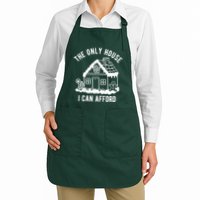 The Only House I Can Afford Funny Gingerbread Christmas Apron