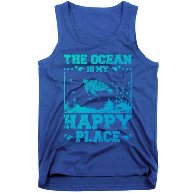 The Ocean Is My Happy Place Gift Tank Top