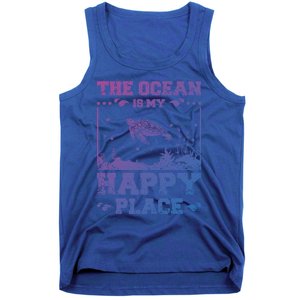 The Ocean Is My Happy Place Gift Tank Top