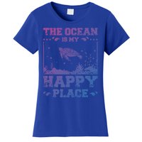 The Ocean Is My Happy Place Gift Women's T-Shirt