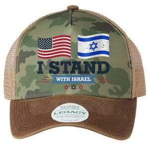 The Original I Stand With Israel, Israel USA Shirt 2 Legacy Tie Dye Trucker Hat