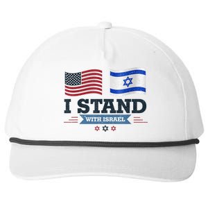 The Original I Stand With Israel, Israel USA Shirt 2 Snapback Five-Panel Rope Hat