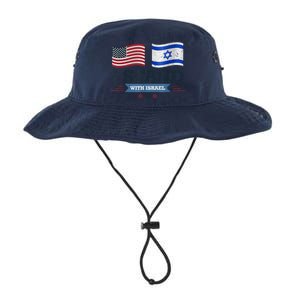 The Original I Stand With Israel, Israel USA Shirt 2 Legacy Cool Fit Booney Bucket Hat