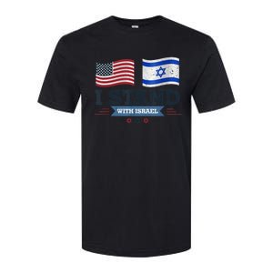 The Original I Stand With Israel, Israel USA Shirt 2 Softstyle CVC T-Shirt