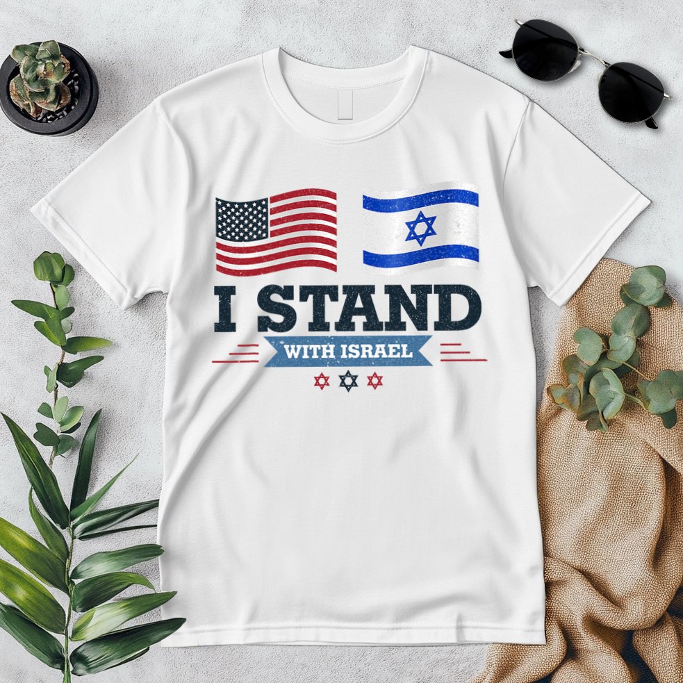 The Original I Stand With Israel Israel Usa Premium T-Shirt