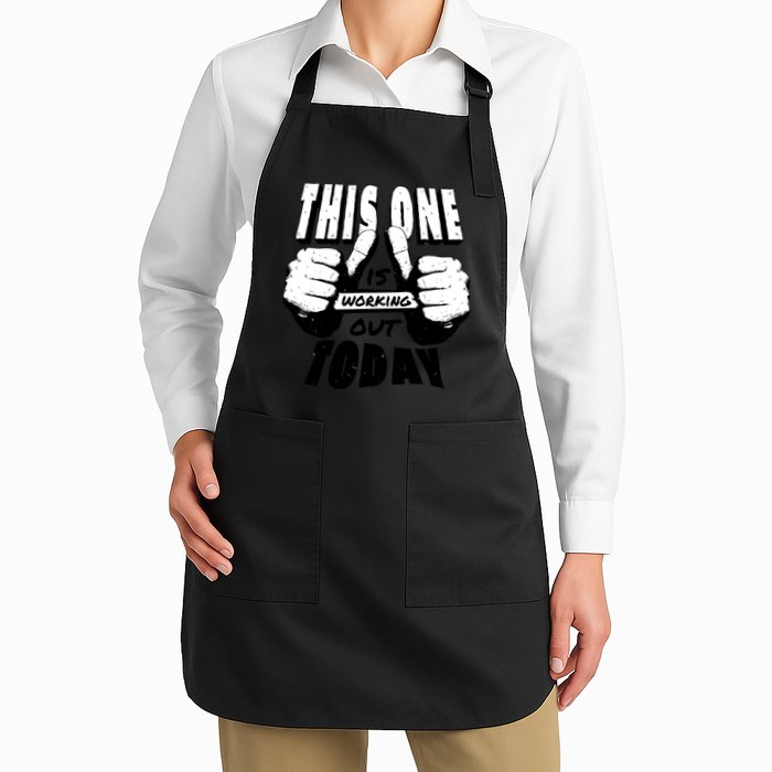 This One Is Working Out Today Apron