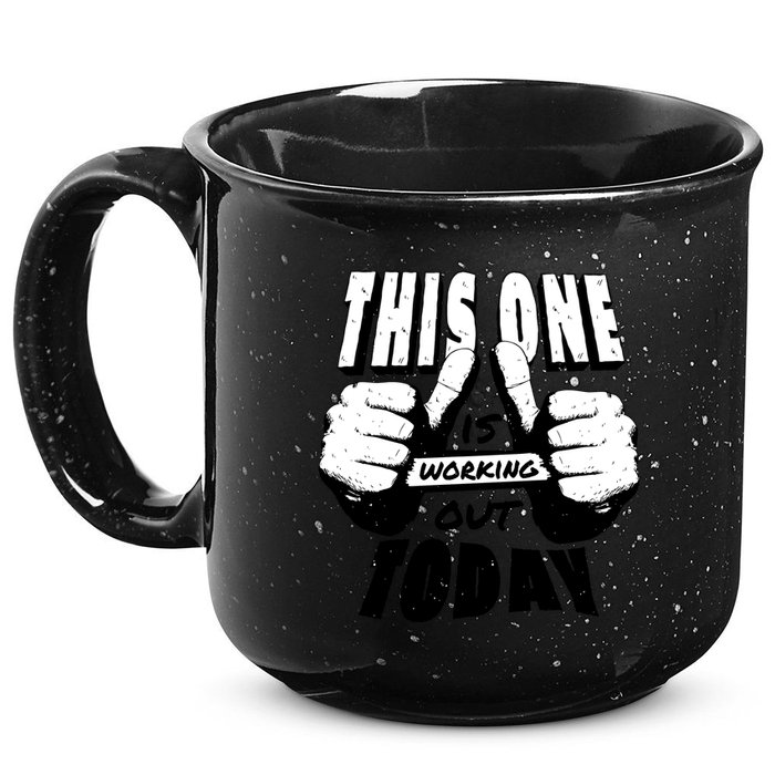 This One Is Working Out Today 15oz Campfire Ceramic Mug