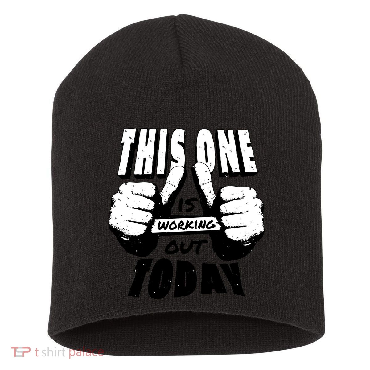 This One Is Working Out Today Short Acrylic Beanie
