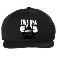 This One Is Working Out Today Wool Snapback Cap