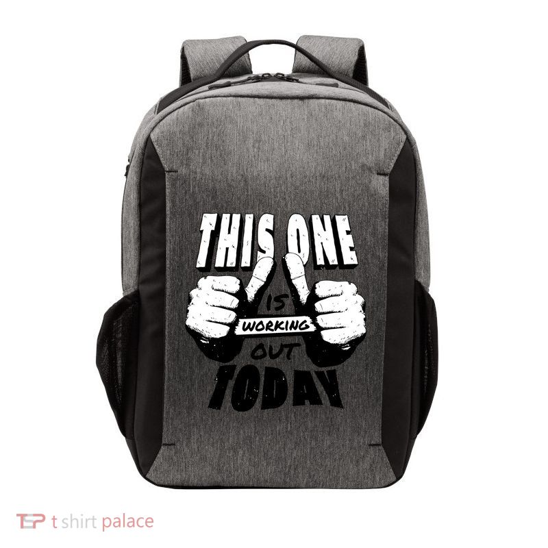 This One Is Working Out Today Vector Backpack