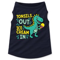 Tonsils Out Ice Cream In Dino Tonsillectomy Tonsil Removal Doggie Tank