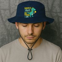Tonsils Out Ice Cream In Dino Tonsillectomy Tonsil Removal Bucket Hat