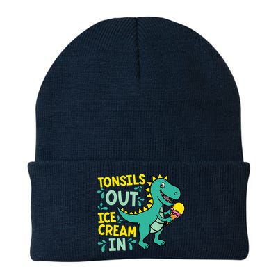 Tonsils Out Ice Cream In Dino Tonsillectomy Tonsil Removal Beanie