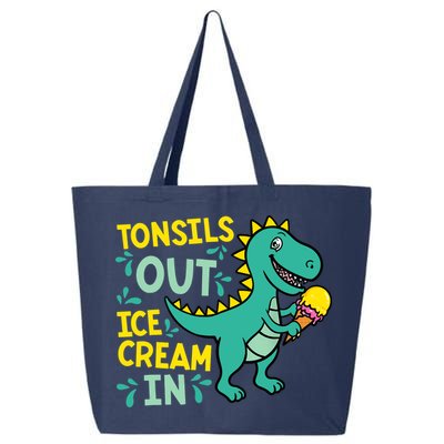 Tonsils Out Ice Cream In Dino Tonsillectomy Tonsil Removal 25L Jumbo Tote