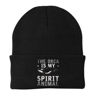 The Orca Is My Spirit Animal Orca Beanie