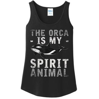 The Orca Is My Spirit Animal Orca Ladies Essential Tank