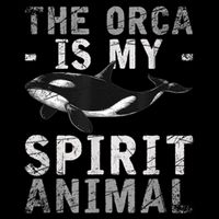 The Orca Is My Spirit Animal Orca Womens T-Shirt