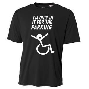 The Original IM Only In It For The Parking Cooling Performance Crew T-Shirt